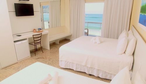 Standard Room, Balcony, Beach View