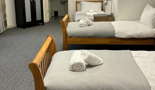 Economy Triple Room, Garden View