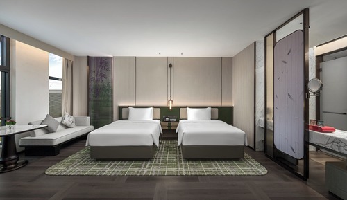 Premium Room, 2 Double Beds, Mountain View