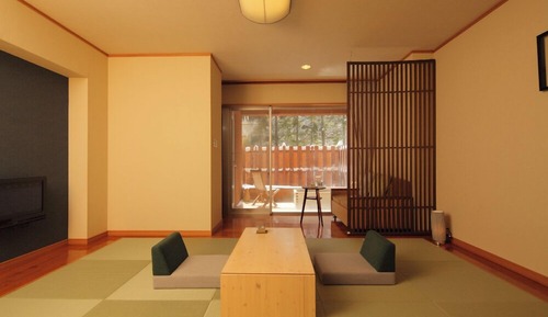 Deluxe Japanese-Style Room with Open-Air Bathroom, Non Smoking