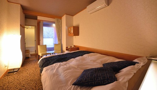 Compact Western-Style Room with Open-Air Bathroom, Non Smoking