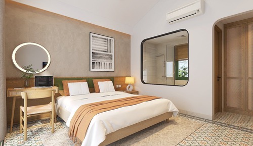 Panoramic Double Room, Mountain View, Garden Area