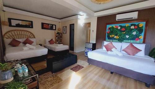 Room, Multiple Beds, Balcony, Resort View