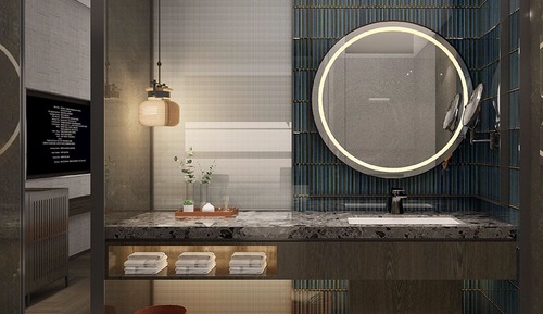 Suite, 1 King Bed, City View