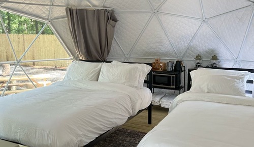 Premium Tent, 2 Double Beds, Hot Tub