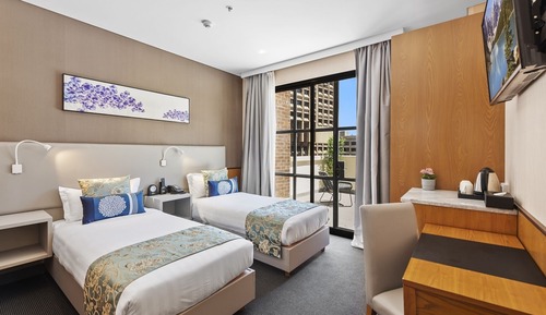Deluxe Double or Twin Room, City View