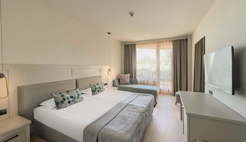 Standard Double Room, Balcony, Park View