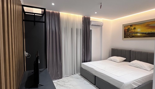 Double or Twin Room, Partial Sea View