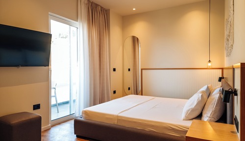 Elite Double Room, 1 King Bed with Sofa bed, Sea View