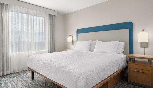 Suite, 1 King Bed, Accessible Bathtub (Mobility & Hearing)