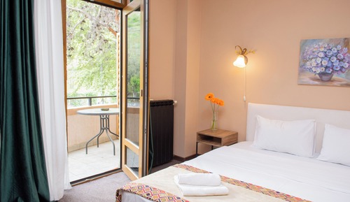 Double Room, Balcony, City View