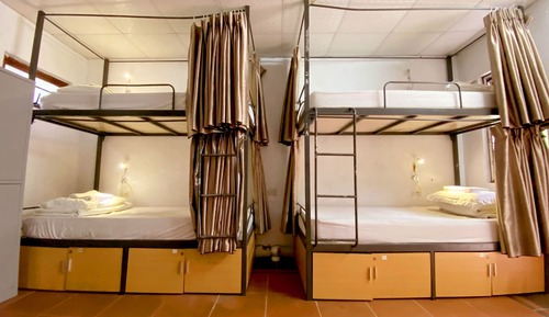 Basic Shared Dormitory, Mixed Dorm, Non Smoking, Garden Area