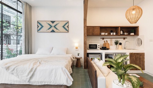 Classic Studio, 1 Bedroom, Kitchenette, City View