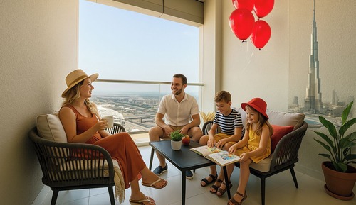 Deluxe Apartment, 2 Bedrooms, City View