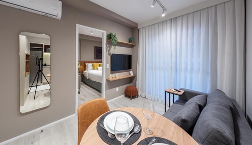 Apartamento 1 Dorm Casal