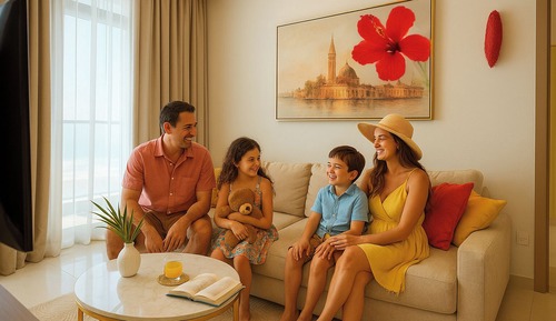 Deluxe Apartment, 2 Bedrooms, City View