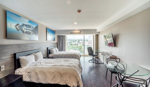 Luxury Apartment, 2 Double Beds, Executive Level