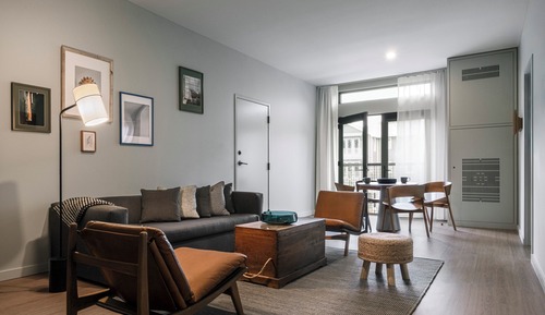 Presidential Suite, 1 King Bed with Sofa bed, Accessible, Patio