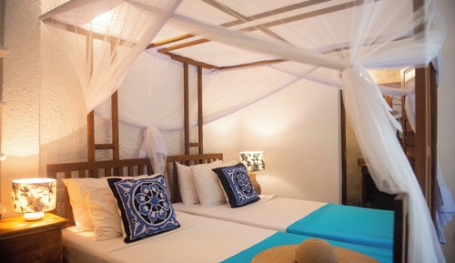 Double Room, 2 Twin Beds, Garden View