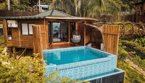 Deluxe Cabin, 1 Queen Bed with Sofa bed