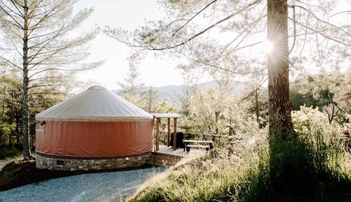 Premium Tent, Private Bathroom, Mountain View