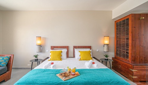 Suite Maorie, 1 Chambre sur la plage avec piscine privée et vue mer