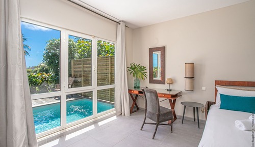 Villa Maorie, 5 Chambres sur la plage avec piscine et vue mer