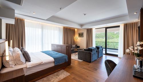 Suite, Balcony, Lake View