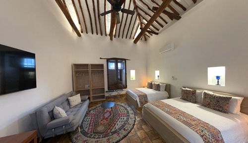 Family Quadruple Room, Multiple Beds, Pool View