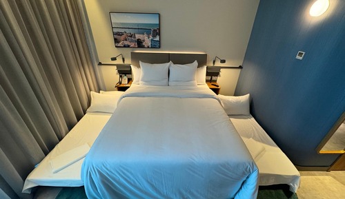 Family Room, 1 Double Bed, Sea View