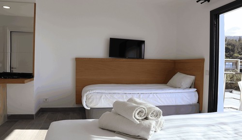 Family Twin Room, Sea View