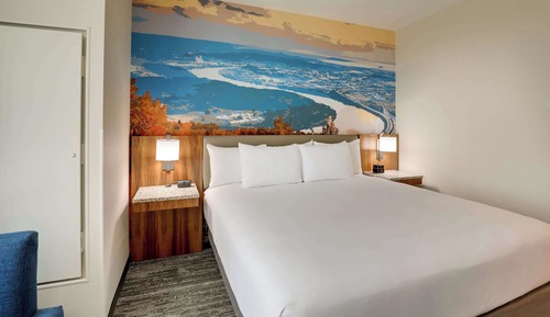 Deluxe Room, 1 King Bed, Refrigerator & Microwave (Hearing Accessible)