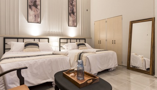 Economy Double Room, 2 Double Beds, Non Smoking