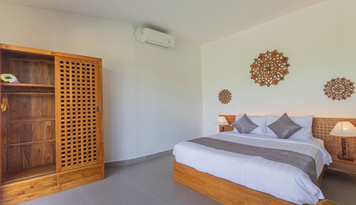 Family Villa, 2 Bedrooms, Kitchen, Garden View