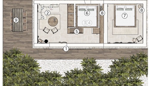 Residence with garden