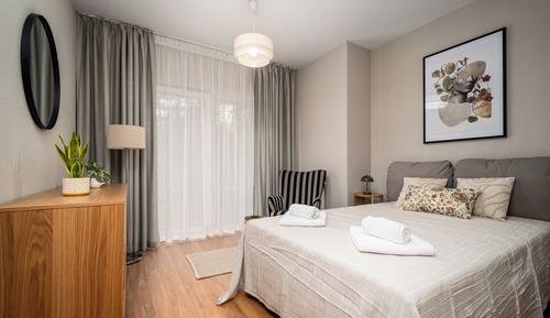 Apartament Rodzinny trzyosobowy z balkonem
