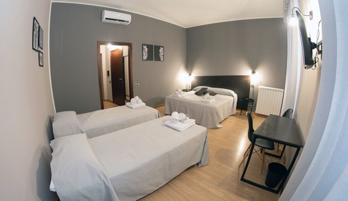 Quadruple Room, City View