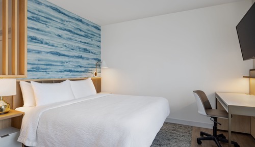 Studio, 1 King Bed with Sofa bed (Hearing Accessible)
