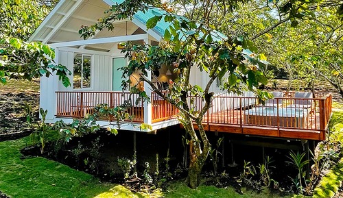 Panoramic Cabin, 1 King Bed, Hot Tub, Mountain View