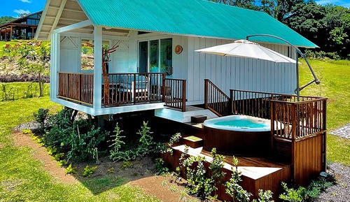 Panoramic Cabin, 2 Double Beds, Mountain View