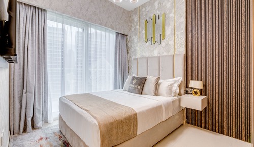 Elite Apartment, 1 Bedroom, Balcony, City View