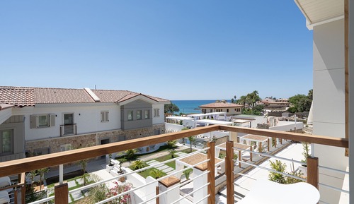 Deluxe Double Room, Balcony, Partial Sea View