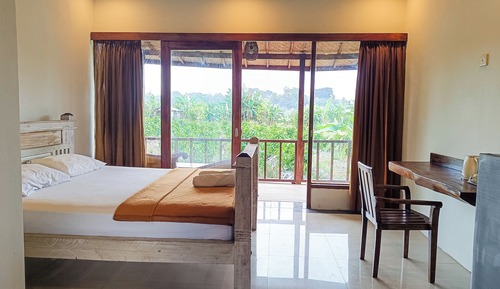 Deluxe Cottage, Terrace, Garden View