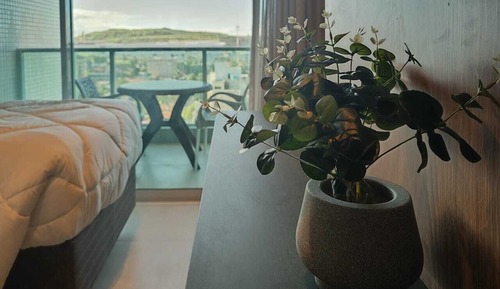 Superior Studio, 2 Twin Beds, Partial Sea View