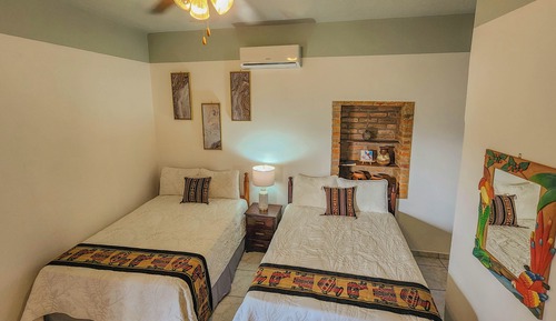 Comfort Double Room, 2 Double Beds, Mountain View