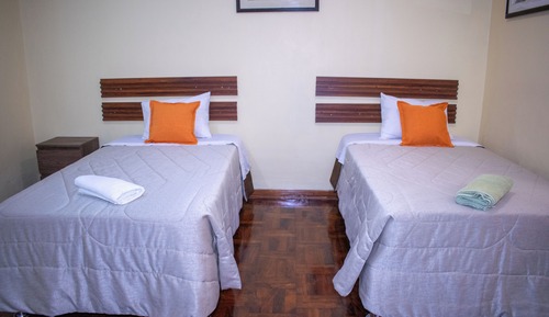 Basic Double Room, Non Smoking, Courtyard View