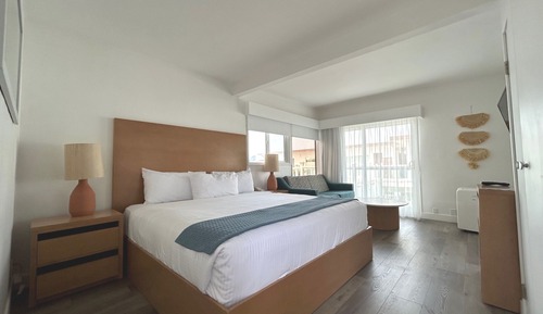 Room, 1 King Bed, Partial Ocean View