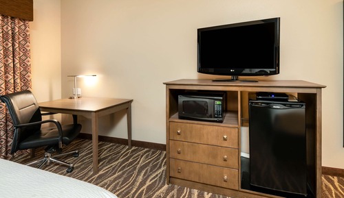 Standard Room, 2 Queen Beds, Refrigerator & Microwave