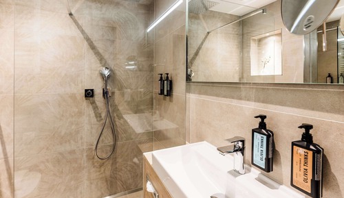 Standard Room, 1 Double Bed, Balcony, Lake View (Walk-in Shower)