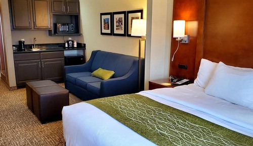 Room, 1 King Bed with Sofa bed, Non Smoking